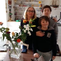 Dans la Baie du Mont St Michel, entre Bretagne et Normandie.