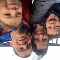 La maison de Francis, Hélène, Baptiste et Augustin !