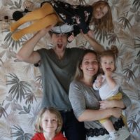 La maison de Maude, Jérôme et leur 3 enfants