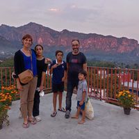 Maison confortable et rénovée. Un très beau coin de Drôme provençale. Vue sur vallée de l'Eygues.