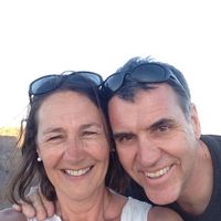 La maison de Sylvie & Christophe : Les terrasses de Bullion.