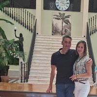 Casa Azul de Hugo y Mayra en la playa cerca de Parque Natural de Doñana