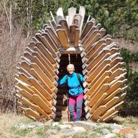 Dans les hautes Alpes, appartement demi niveau d'une maison ancienne très  bien rénovée