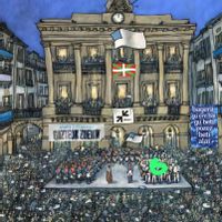 Rioja , hermoso piso con vistas y piscina .
Entre la montaña ,y viñedos .
A una hora de Bilbao .