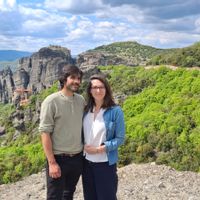 La maison de Iseult Appartement 2 chambres à Pagrati  Terrasse avec vue sur les montagnes