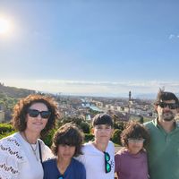 SILVIA's house is in the center of Malaga, Spain.