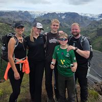 4 bedroom apartment on the top of a duplex in Iceland. Excellent location and family friendly area.