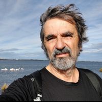 Premiére ligne dans une ville au bord de la mer