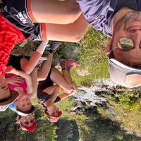 L'appartement du chalet offre une vue incroyable dans un village station très sympa