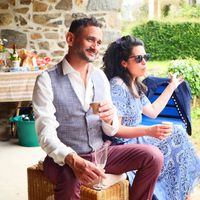 Maison familiale lumineuse avec son petit jardin dans un village paisible à 15 min de la mer.