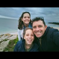 L'appart de Guirec Studio en rez de jardin avec une grande terrasse abritée et un espace vert