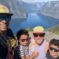 Maison familiale avec vue imprenable sur les pentes de ski de la station de Stoneham.