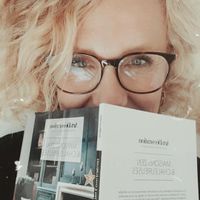 La maison d'Audrey au milieu des vignes