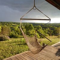 Maison écologique à la campagne