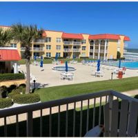 2 bedroom condo on the ocean. 
Less than 60 miles (1 hour) to Disney, Universal Studios and Orlando.