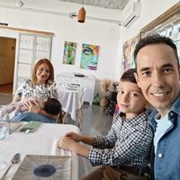 La maison de Melina, David,  Marcos y Abril