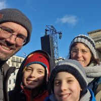 Roulottes aménagées au sein d'une ferme bio