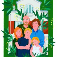 Maison familiale de charme à proximité de Paris, en bordure des célèbres Puces de Saint-Ouen