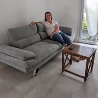 La maison de Stephanie de plein pied, comporte 3 chambres tout le confort et un jardin de 500m2.