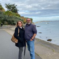 Maison typique sur le port de Cancale