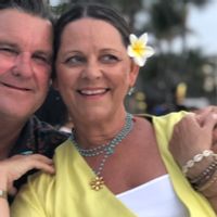 Louise's beautiful beachside cabin