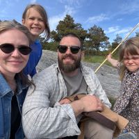 huis van Caroline og Axel