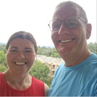 Olof and Baldur's home  with a nice view and a friendly backyard