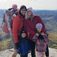 L'azur sous les sapins