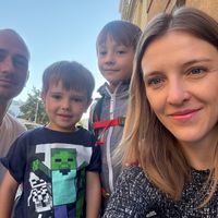 Barbora's house is in amazing location next to river Vltava in the city center