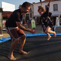 Studio T1  pour 4 personnes avec jardinet. 1 clic-clac et lits superposés. Vue superbe sur vallée!