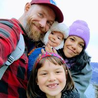 Chez Joy et Sylvain et leurs enfants.