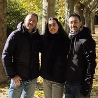 Susana, Jesús y Juanmas hus