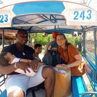 Maison de Sylvie et Cédric au centre de l'ile, vue montagnes, calme avec petit jardin fleuri