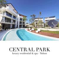 Studio avec 2 terrasses, situé dans une magnifique résidence avec SPA, Fitness, 2 grandes piscines..