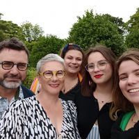 Lélia, Fabrice et nos filless hus