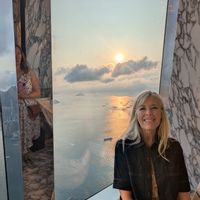 Laura's suburban home.