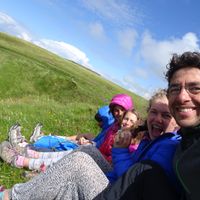 Belle ferme entre lac et montagnes