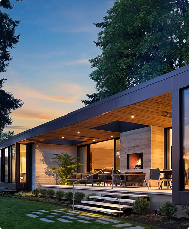 Refuge en bord de rivière